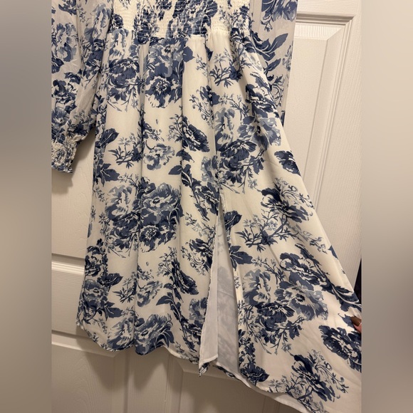 O.P.T Classic Smocked Midi Dress - Picture 5 of 9